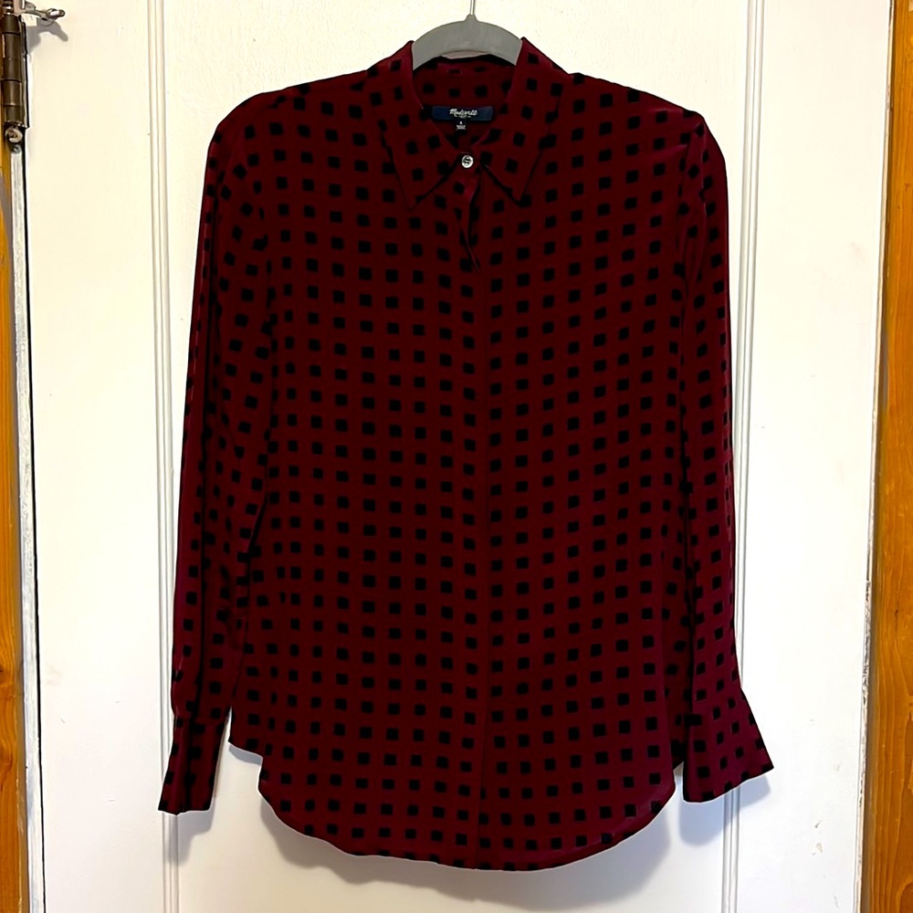 Silk Button Up